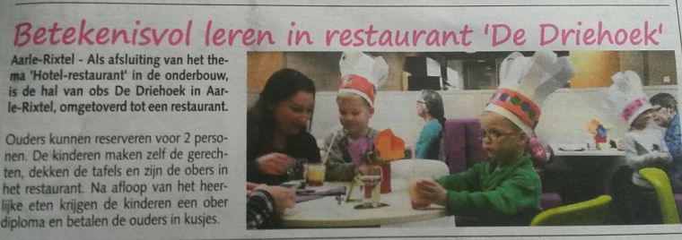 Ouders op OBS De Driehoek